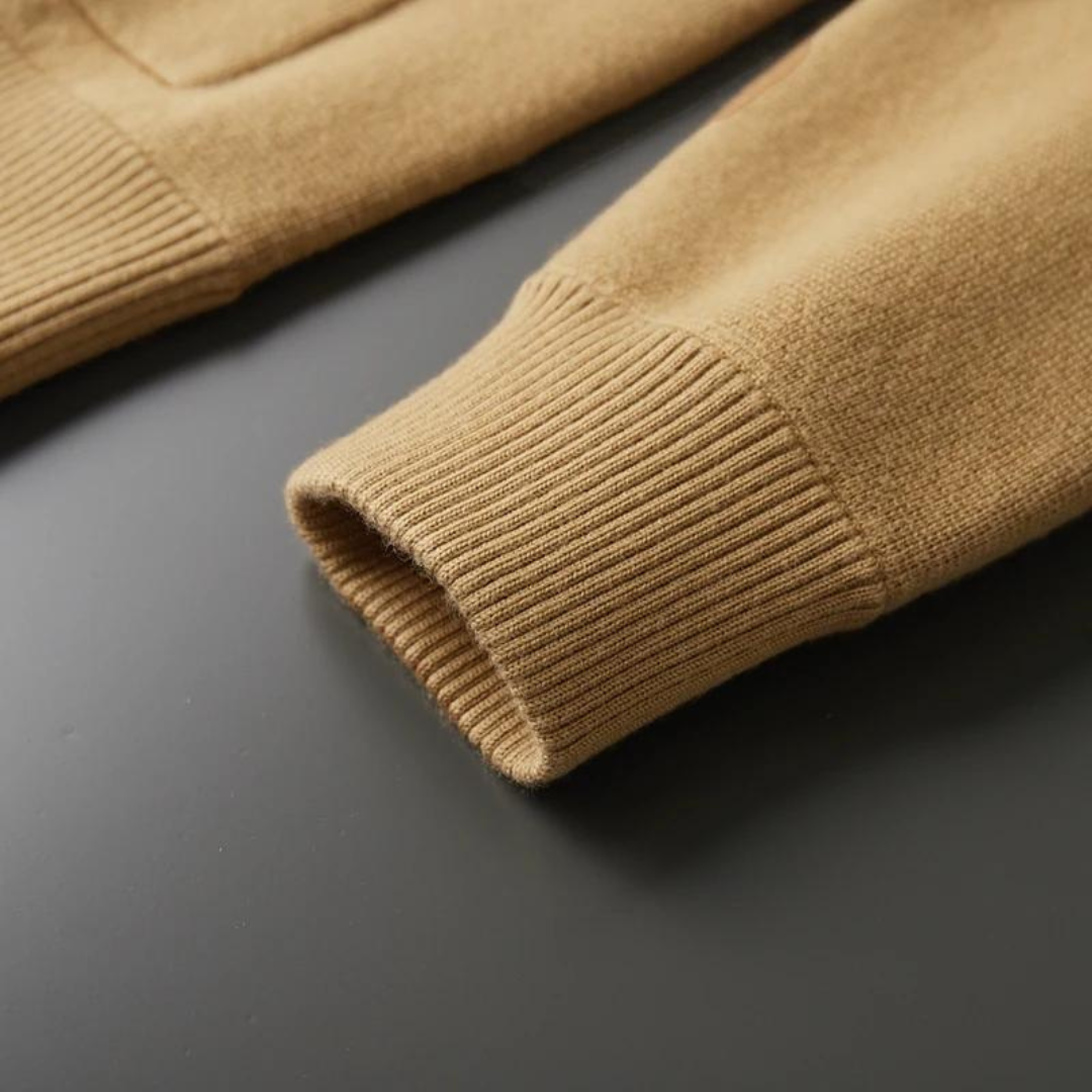 Herre Vest Grå 100% Kasjmier Tæt Strik Komfortabel Til Mænd Casual Stil-4